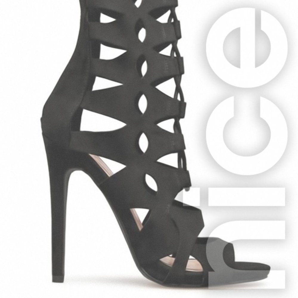 JOSLYN LACE UP GLADIATOR HEELS